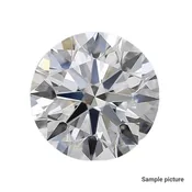 0.56 Carat Round GIA Labgrown Diamond,