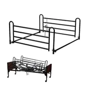 BED RAIL STEEL FULL SZ TLSCPG BLACK PR DRI