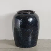 19th Century Blue and Purple Glaze Storage Jar — ROBERT KUO