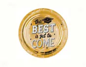 10″ ROUND PLATE THE BEST IS YET TO COME METALLIC