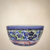 Barcelona Blue Flowers 6" Bowl