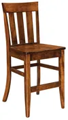 Amish Solid Hardwood Glenmont 30" Set of 2 Bar Stools *Floor Sample*