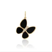 Black Onyx Goddess Butterfly
