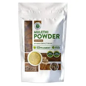 Licorice Root Powder (Mulethi) 200g — Ayurvedic Supplement for Skin & Wellness | Henna Cosmetics