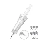 Bomtech - Do-All - Revo Permanent Makeup (PMU) Cartridge Needle - 10MSL (One Box with 15 Needles)