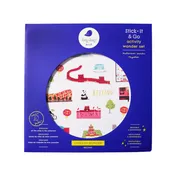 Beijing Waterproof Stickers Activity Set Reusable Map Guide