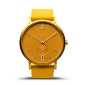 BERING True Aurora 40mm Yellow Dial Unisex Watch 16940-699