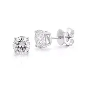 2.00ctw Round Diamond Studs