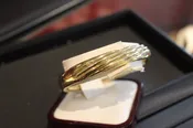 14 Karat Yellow Gold Fashion Bangle Bracelet — OleTowne Jewelers