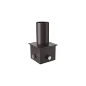 4" Square Pole Mount Tenon Adapter