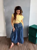 Bluebell Coast Denim Maxi Skirt
