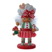 10"  Gingerbread Baker Girl Nutcracker