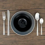 16-Piece Stainless Steel Flatware Set - 4 Table Settings, Includes Dinner Forks, Knives, Tablespoons, Teaspoons $8.00 EACH, CASE PACK OF 12
