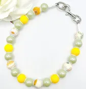 1930's Flora Vintage Glam Beaded Collar