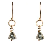 Alexis Earrings-14K GF/Pyrite