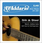 D’Addario EJ40 Folk Silk & Steel