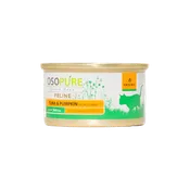 OSOPURE Grain Free Tuna & Pumpkin In Gravy Flaked Canned Cat Food