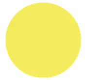1.5 Yellow Round Thermal Transfer