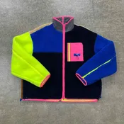 ADERERROR Jacket "COLORBLOCK" Multi-Color Used Size 3