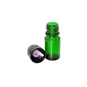 10ml Euro Dropper Bottle - Perfume Studio 3 Unit Pack of Empty Green Glass European Style Droppers