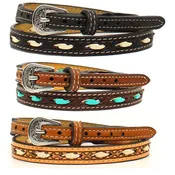 Aaron Lace Leather Hatband