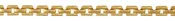 FL118 - 5.5mm PermaGold Brick Link