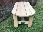 36″ Cedar Oval Table