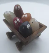Brazilian Agate Miner Cart