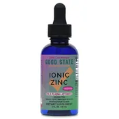 Cold Plasma-Activated Liquid Ionic Zinc Ultra Concentrate by Good State for Immune Support | No-GMO Pure Dietary Supplement | Vegan and Children Safe | 2 fl oz 118 Servings