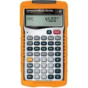4080 Construction Master® Pro Trig