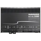 AudioControl LC-5.1300 High-Power 5-Channel or 3-Channel Amplifier w/AccuBASS