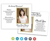 24K Social Media Funeral Announcement Templates - Google Docs