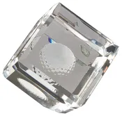 Crystal Cube Paperweight