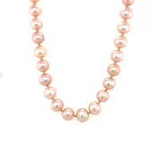 18″ Mauve Pearl Necklace