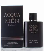 Acqua Black Men - Pack of 4