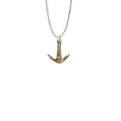 Ancient Anchor Bronze Pendant