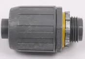 Connector, 1/2" Liquid Tight Straight (Part# CN00101)