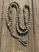 40″ Jasper Sterling Tassel Necklace/Mystery