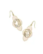 Abbie Medallion Drop Earrings