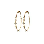 8 Diamond Flex Small Hoops