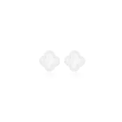 0.49 CTW MOP Clover Halo Studs by Lafonn