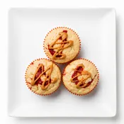 Peanut Butter and Jam Protein Muffins
