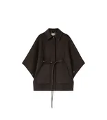 AGNONA Belted Cape