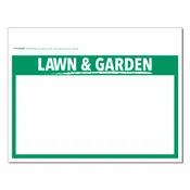 11″ x 7″ Weatherproof LAWN &amp; GARDEN Signs