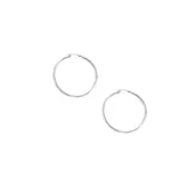10K Gold 1.5x30mm Hoop Earring