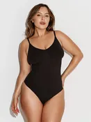 SoftSculpt Seamless Shaping Bodysuit in Obsidian