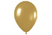 11″ Latex Balloon- Metallic Gold