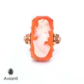 Antique Yellow Gold Cameo Ring