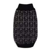 Black Monogram Sweater