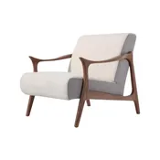 Beige Lounge Chair - FOH-XT109C (3)-2018 | Restaurant Furniture